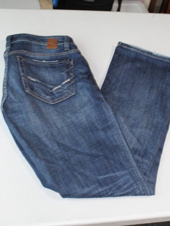 BKE Jeans Denim - BKE Stella Bootcut Jeans 29 x 31.5 Stretch Blue Denim Distressed